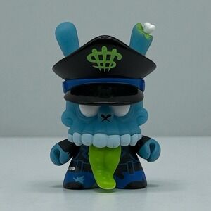 Kidrobot Dunny 2011 series blue Zombie Biker by MAD